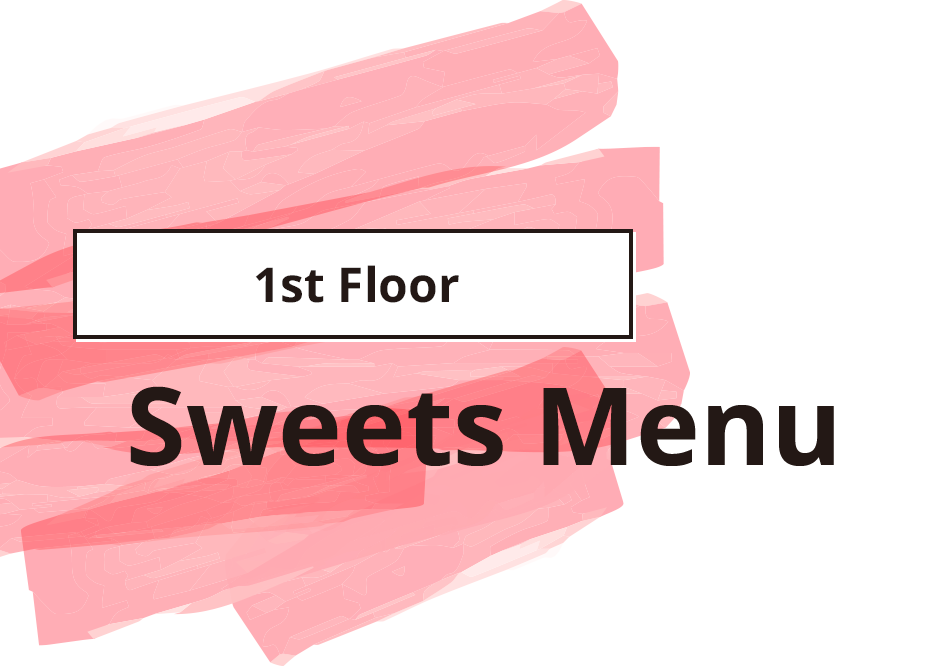 Sweets Menu